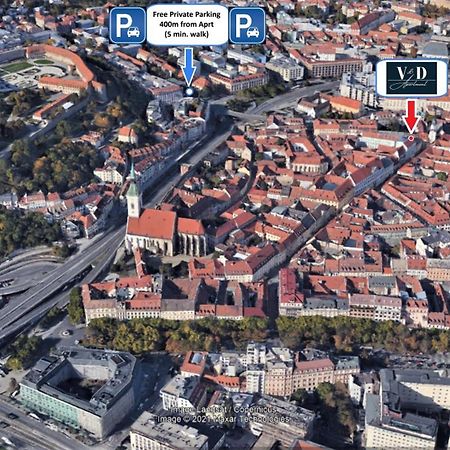 New Design & High Standard Apt From 16Th Century In Old Town-Free Parking Bratislava Exteriér fotografie